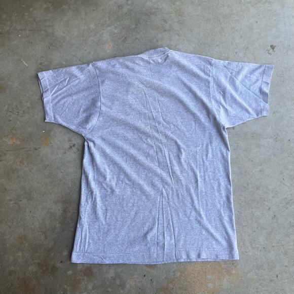 vintage 70s 80s A14 alpha gators military army t-shirt heather gray mens M - Picture 5 of 5